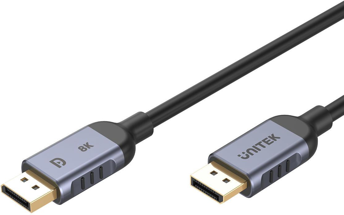 Cavo DisplayPort Unitek 1.4 8k 60hz, 4k 240hz, HDR, HDCP 2.3, DSC 1.2, 5m