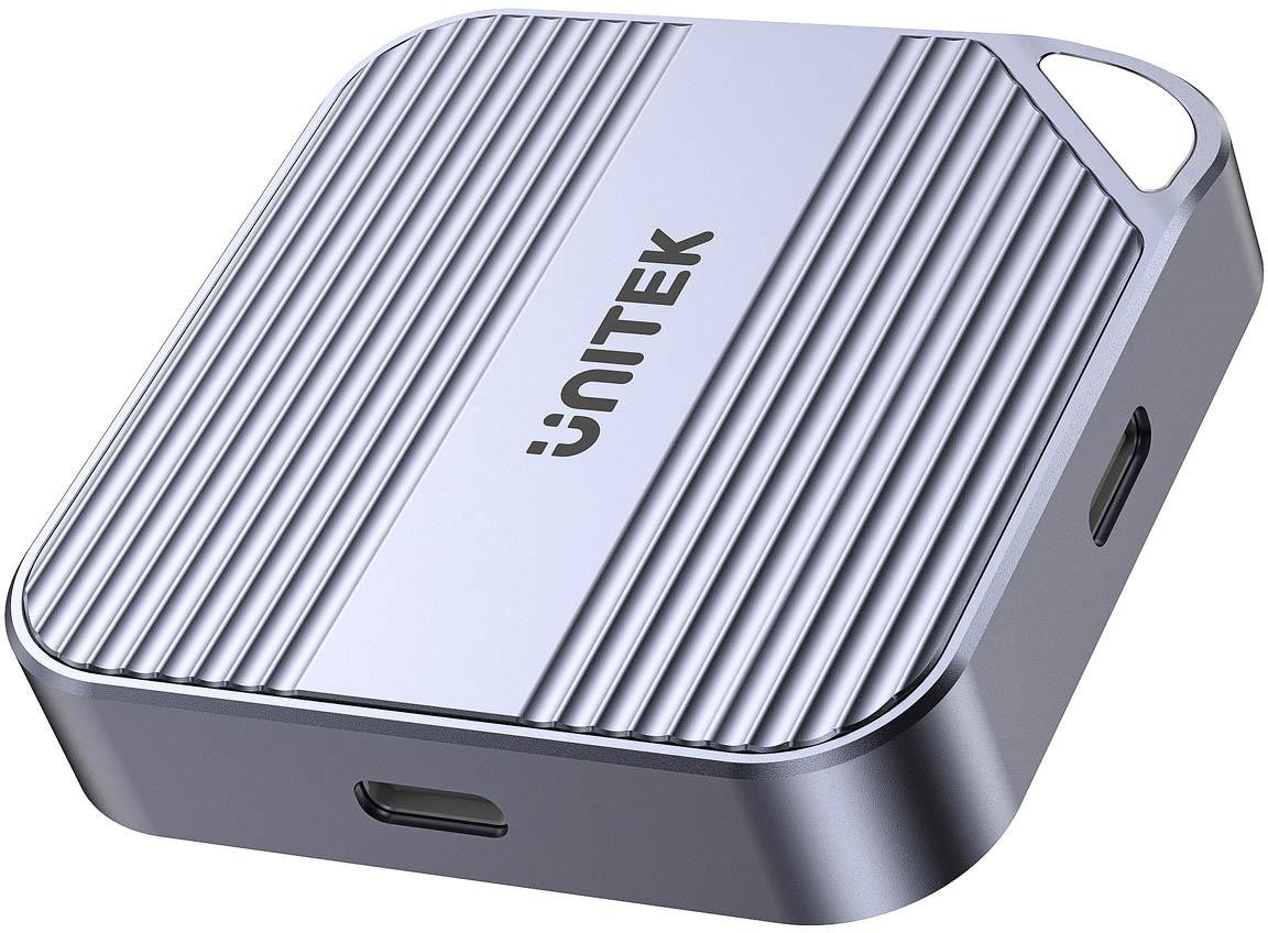 Custodia disco rigido Unitek magnetica SolidForce Reefer USB-C per M.2 SSD (NVMe/SATA)