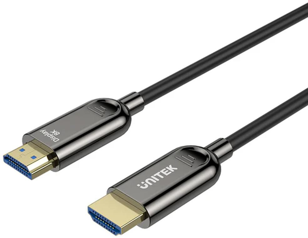 Unitek Cavo ottico HDMI 2.1 AOC 8K 120Hz 20m