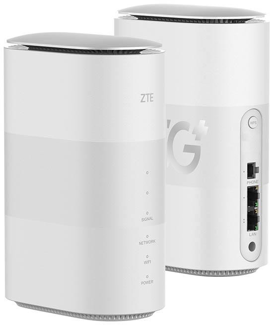 Router ZTE MC888B 5G WiFi 6 do 3600 Mbps, 2x Gigabit LAN, nanoSIM, internet domowy Router ZTE MC888B 5G WiFi 6 do 3600 Mbps, 2x Gigabit LAN, nanoSIM, internet domowy