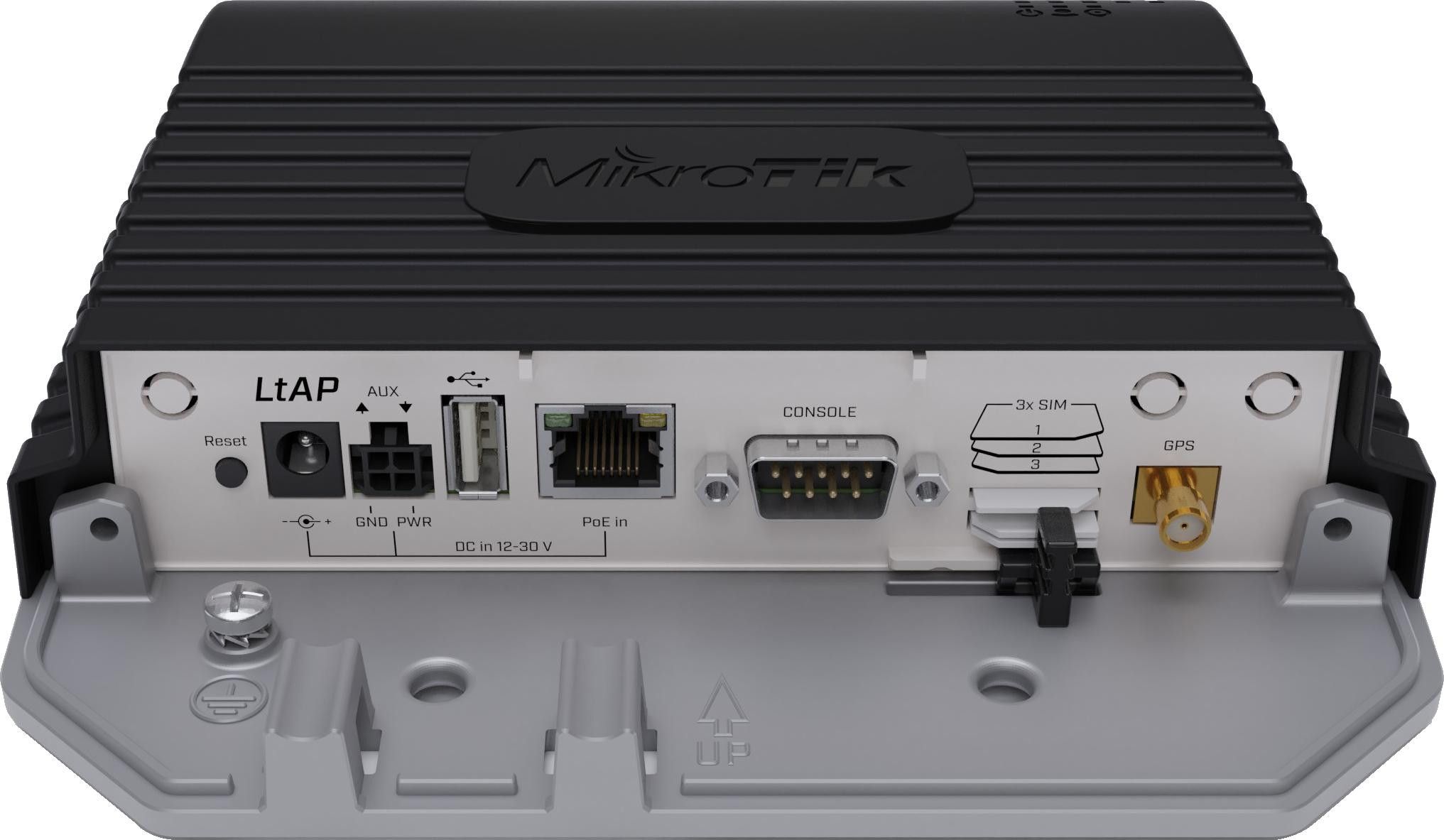 MikroTik LtAP LTE6 kit (LtAP-2HnD&FG621-EA), router LTE Cat6 z GPS, 3 sloty SIM, RouterOS MikroTik LtAP LTE6 kit (LtAP-2HnD&FG621-EA), router LTE Cat6 z GPS, 3 sloty SIM, RouterOS