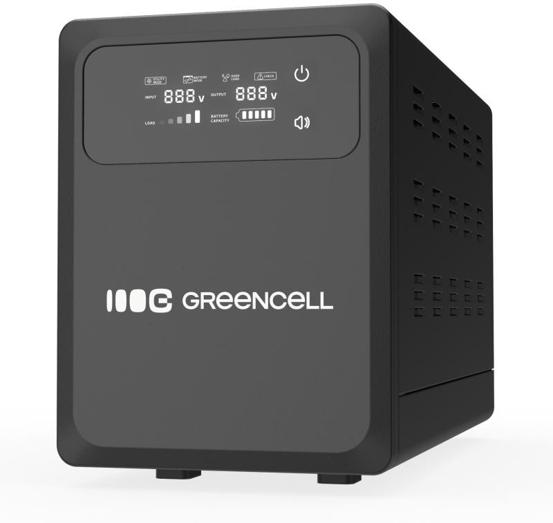 фото Линейно-интерактивный ИБП Green Cell PowerCore 2000VA 1200W (UPSLPPC1200) 1