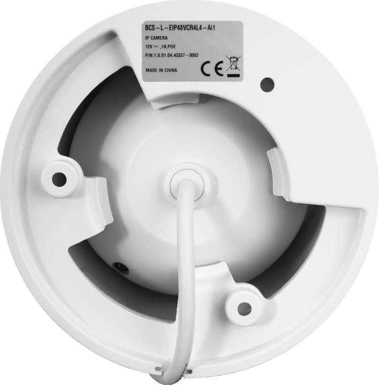BCS LINE BCS-L-EIP48VCR4L4-Ai1 kamera IP kopułkowa 8 Mpx ColorHunter motozoom 2.7-13.5mm IR LED 40m Ai BCS LINE BCS-L-EIP48VCR4L4-Ai1 kamera IP kopułkowa 8 Mpx ColorHunter motozoom 2.7-13.5mm IR LED 40m Ai