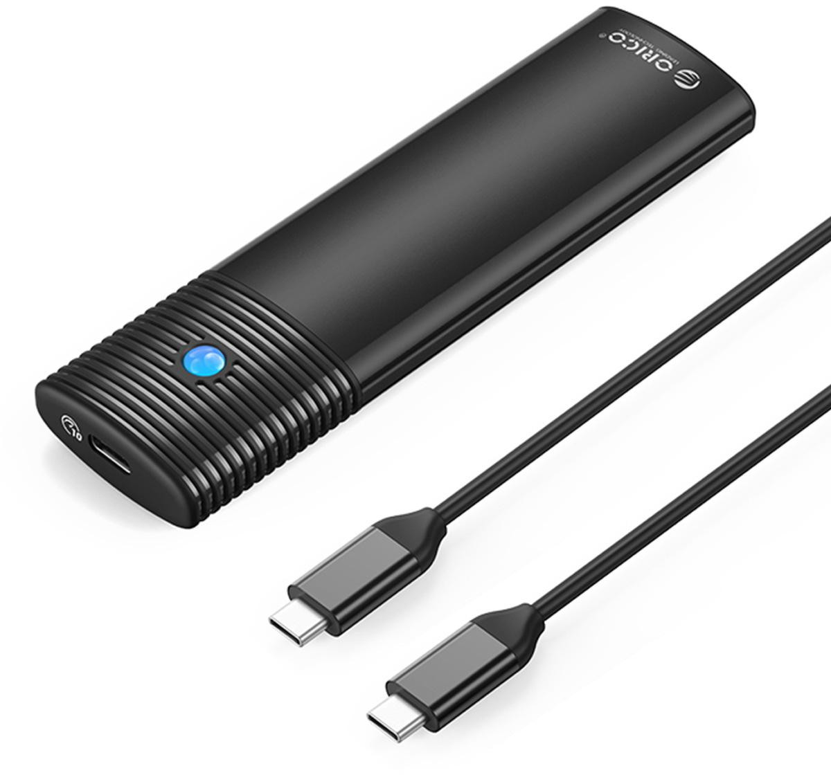 Custodia disco rigido M.2 Orico NVMe/SATA 10Gbps nero