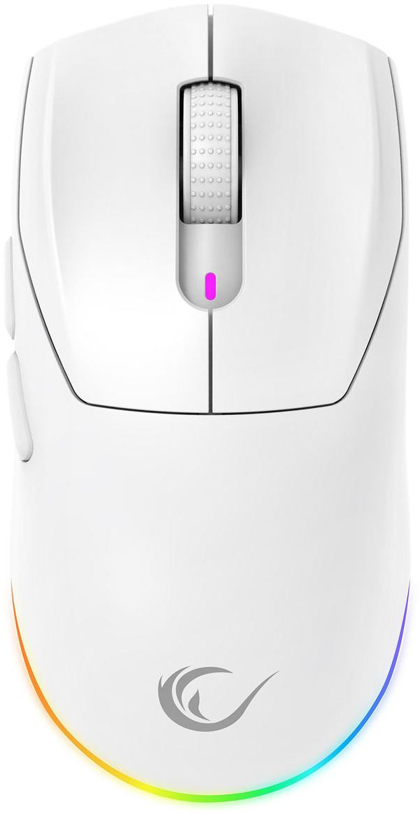 Mouse wireless Rampage Prote M5 24000 DPI RGB LED 1K Hz bianca