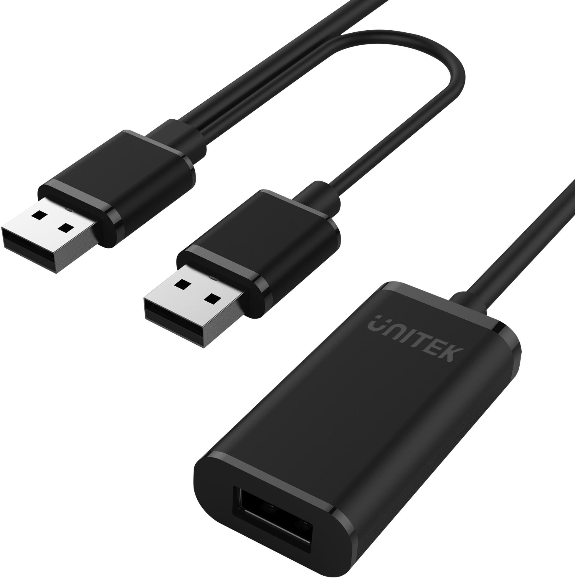 Unitek Y-279 Amplificatore del segnale USB 2.0 20M