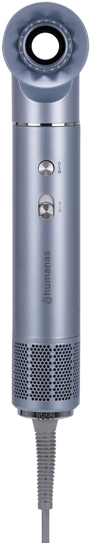 Asciugacapelli per capelli con funzionalità ionizzazione Humanas AirTouch HD-AT05 - argento