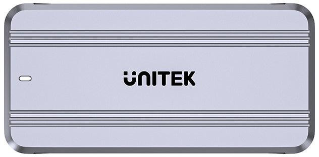 Custodia disco rigido Unitek Aktywnie chlodzona Custodia M2 NvMe SSD USB4 40Gbps