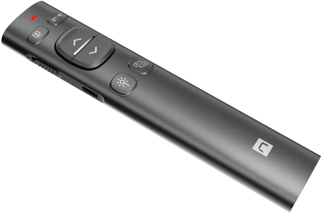 wireless prezenter con puntatore laser Natec Warbler 2 grigio
