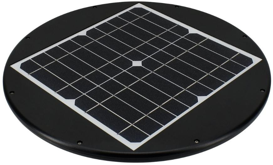 Solarna oprawa parkowa LED Bemko SOLUM 20W 2200lm 3000-4000K IP65 czarna, bezprzewodowa, panel i bateria Solarna oprawa parkowa LED Bemko SOLUM 20W 2200lm 3000-4000K IP65 czarna, bezprzewodowa, panel i bateria