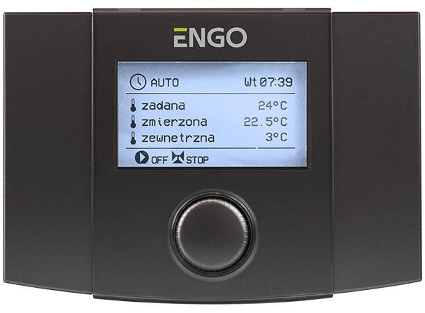 ENGO Controls EWT100 regulator pogodowy jeden obieg grzewczy zawór mieszający pompa 230V ENGO Controls EWT100 regulator pogodowy jeden obieg grzewczy zawór mieszający pompa 230V