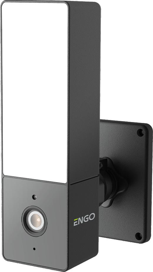 ENGO Controls ECAM-L1 smart kamera Wi-Fi ze źródłem światła 4 Mpx, IP65, dwukierunkowy dźwięk, app ENGO Controls ECAM-L1 smart kamera Wi-Fi ze źródłem światła 4 Mpx, IP65, dwukierunkowy dźwięk, app