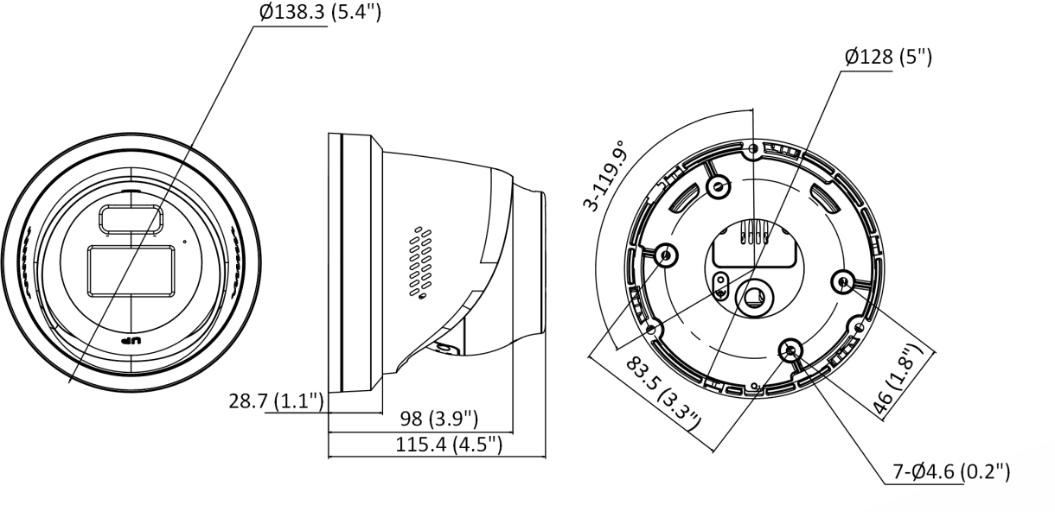 фото IP-камера видеонаблюдения Hikvision DS-2CD2367G3-LIS2UY/SRB (2.8mm) 1