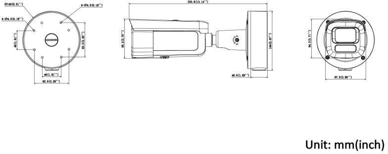 фото IP-камера відеоспостереження Hikvision DS-2CD2667G3-LIZSY (2.8-12мм) 1