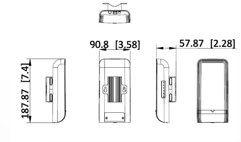 Most bezprzewodowy Hikvision DS-3WF3000S-EI-5AC/P 5 GHz, 867 Mbps, do 3 km, PoE Most bezprzewodowy Hikvision DS-3WF3000S-EI-5AC/P 5 GHz, 867 Mbps, do 3 km, PoE