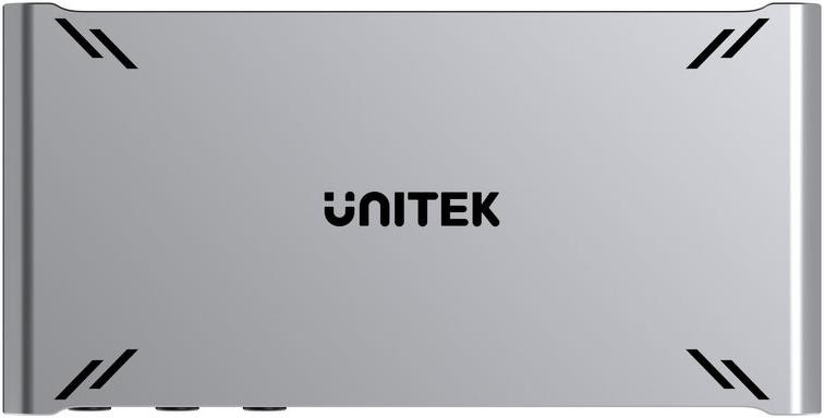 Interruttore KVM Unitek USB-C 10Gbps con HDMI e transferem plikow tra con sistemi