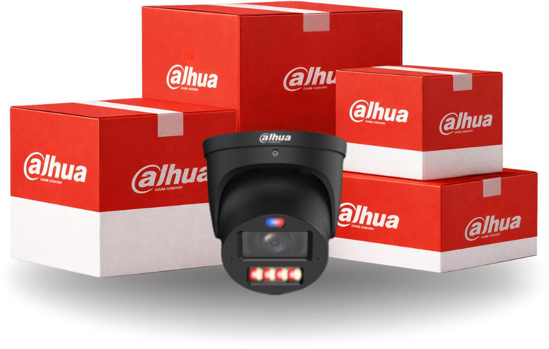 Telecamera IP DAHUA IPC-HDW3649H-ZAS-PV-2712-PRO-BLACK Confezione da 2 pezzi (Kit x2)