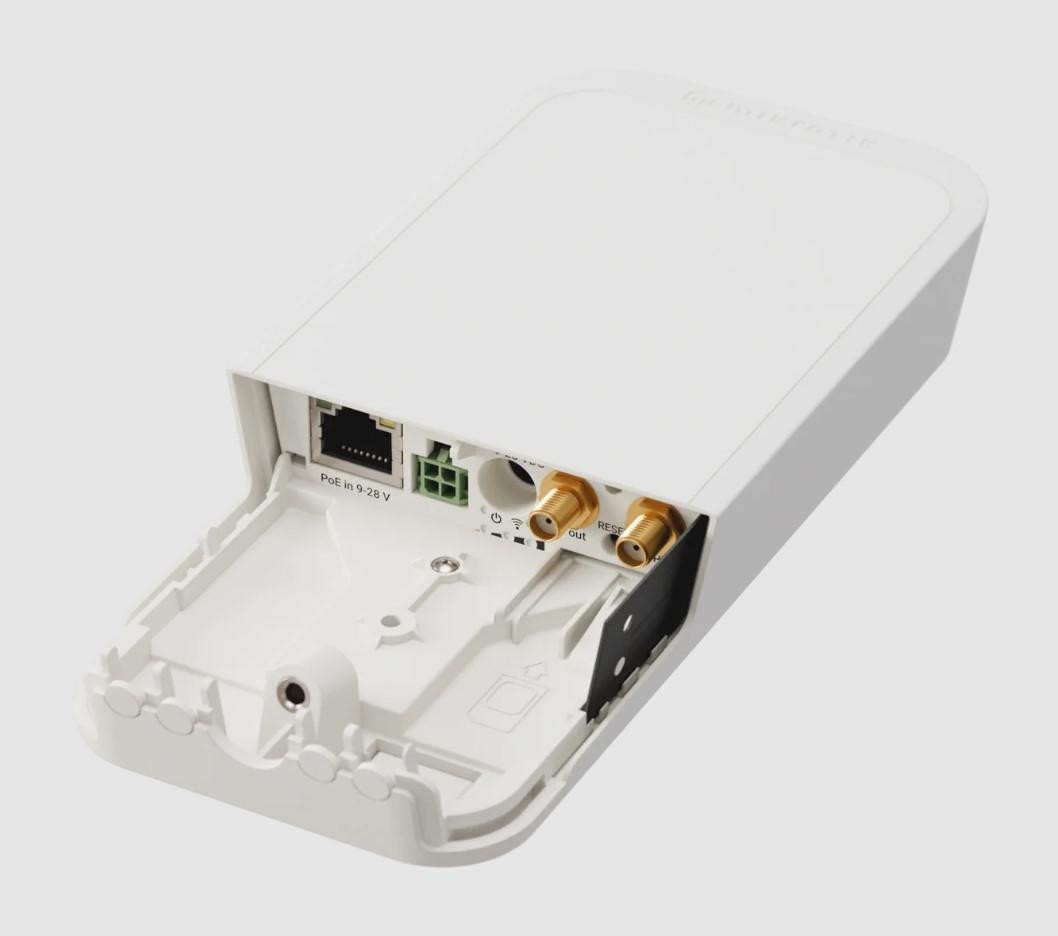 MikroTik wAP LR8 kit RBwAPR-2nD&R11e-LR8G brama LoRaWAN 863-870 MHz zewnętrzna z WiFi 2.4 GHz MikroTik wAP LR8 kit RBwAPR-2nD&R11e-LR8G brama LoRaWAN 863-870 MHz zewnętrzna z WiFi 2.4 GHz