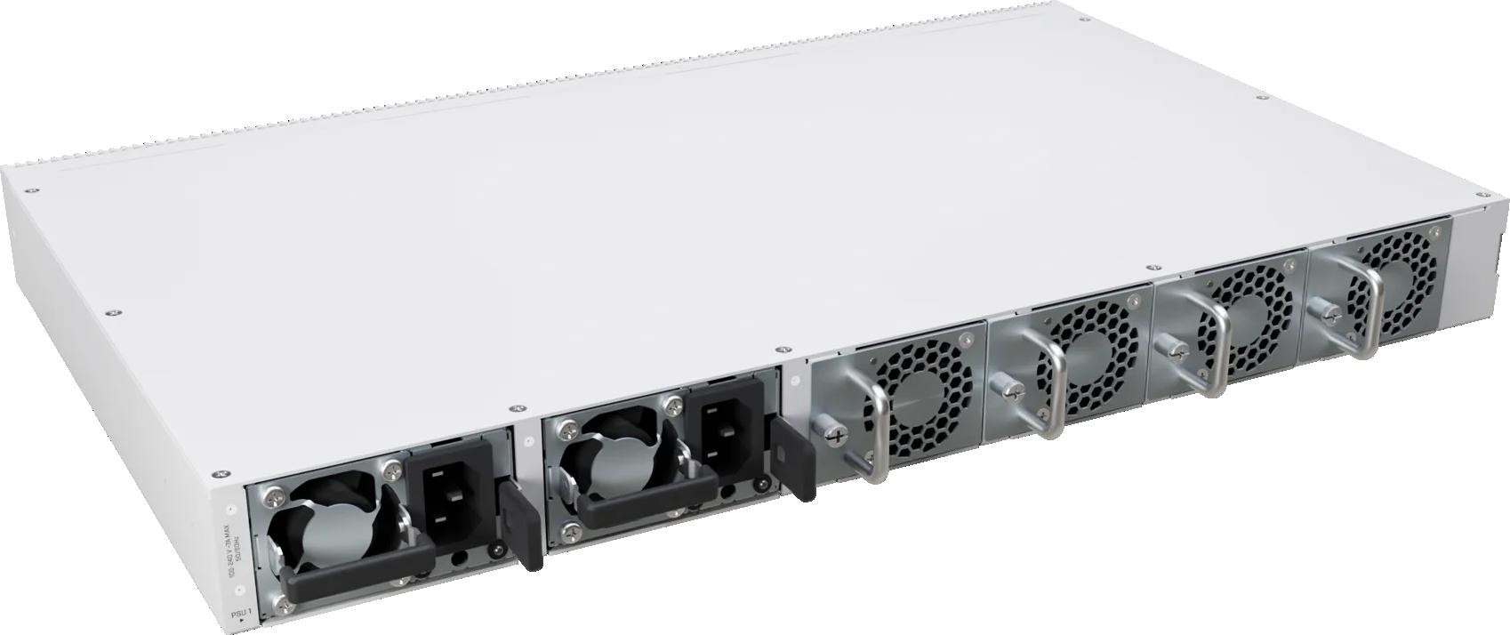 MikroTik CRS812-8DS-2DQ-2DDQ-RM switch 400G data center 8x 50G SFP56 2x 200G 2x 400G QSFP-DD RouterOS MikroTik CRS812-8DS-2DQ-2DDQ-RM switch 400G data center 8x 50G SFP56 2x 200G 2x 400G QSFP-DD RouterOS