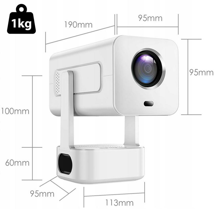 Mini projektor Zenwire PrimeView IMC360 Android 13, Full HD, 400 ANSI, WiFi 6, Bluetooth Mini projektor Zenwire PrimeView IMC360 Android 13, Full HD, 400 ANSI, WiFi 6, Bluetooth