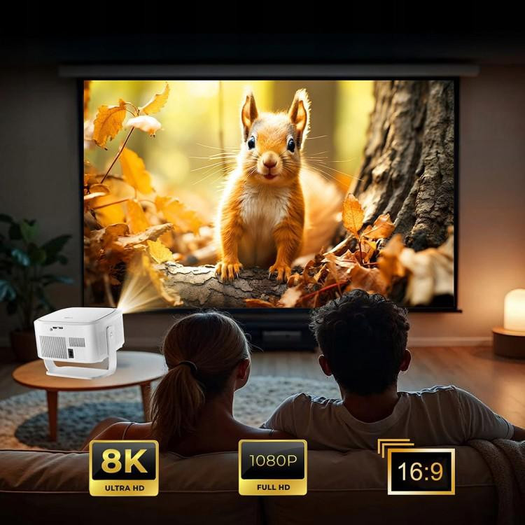 Zenwire PrimeView IMC460 Pro mini projektor przenośny Android 14 Full HD 950 ANSI WiFi 6 Bluetooth 5.4 Zenwire PrimeView IMC460 Pro mini projektor przenośny Android 14 Full HD 950 ANSI WiFi 6 Bluetooth 5.4