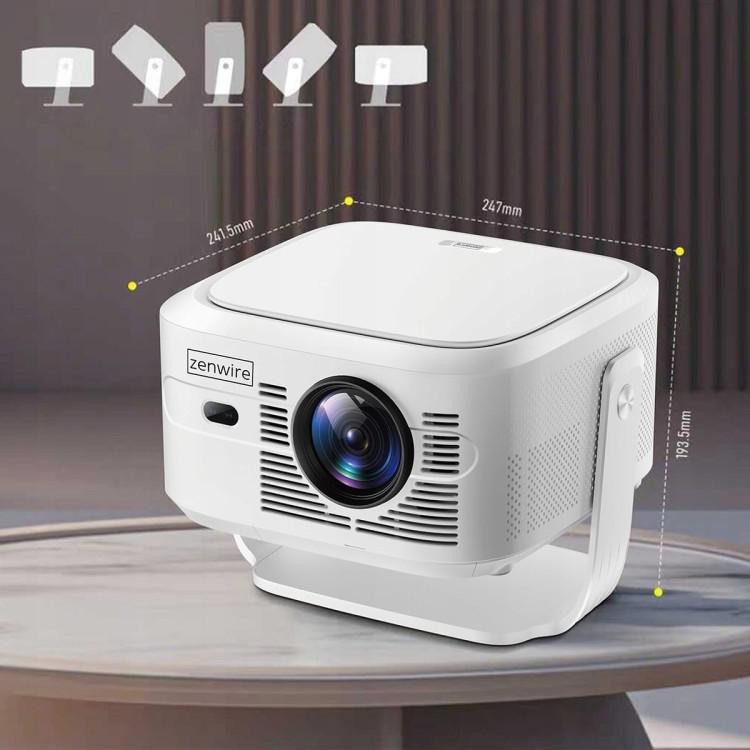 Zenwire PrimeView IMC460 Pro mini projektor przenośny Android 14 Full HD 950 ANSI WiFi 6 Bluetooth 5.4 Zenwire PrimeView IMC460 Pro mini projektor przenośny Android 14 Full HD 950 ANSI WiFi 6 Bluetooth 5.4