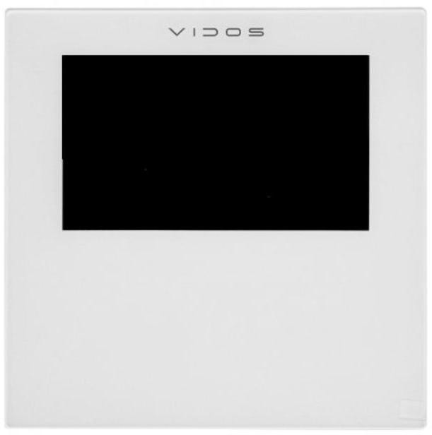 Monitor wideodomofonu VIDOS M201W-X 4,3 cala, system 2IP dwużyłowy, WiFi, pamięć na nagrania Monitor wideodomofonu VIDOS M201W-X 4,3 cala, system 2IP dwużyłowy, WiFi, pamięć na nagrania