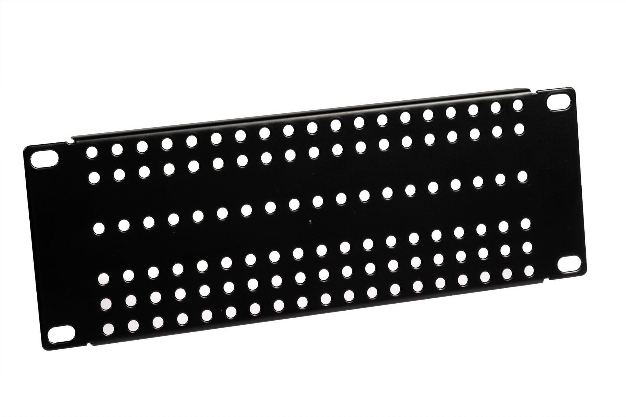 Adapter montażowy RACK 10" 2U z otworowaniem prosty ATTE ADD-RACK10-2U1