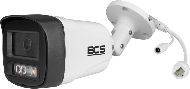 BCS LINE BCS-L-TIP14FSR3L3 kamera IP tubowa 4 Mpx 2688×1520 IR30m białe światło SkyLight WDR PoE IP67 2,8mm BCS LINE BCS-L-TIP14FSR3L3 kamera IP tubowa 4 Mpx 2688×1520 IR30m białe światło SkyLight WDR PoE IP67 2,8mm