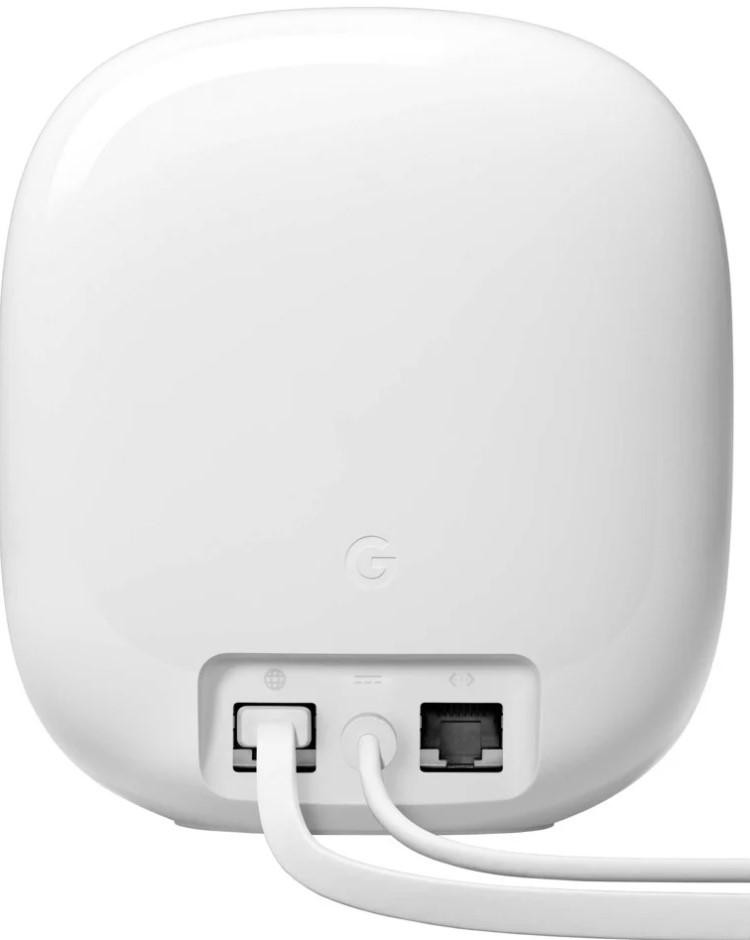 Google Nest Wifi Pro router mesh WiFi 6E, AXE5400, trzy pasma, Matter i Thread, kolor Snow Google Nest Wifi Pro router mesh WiFi 6E, AXE5400, trzy pasma, Matter i Thread, kolor Snow