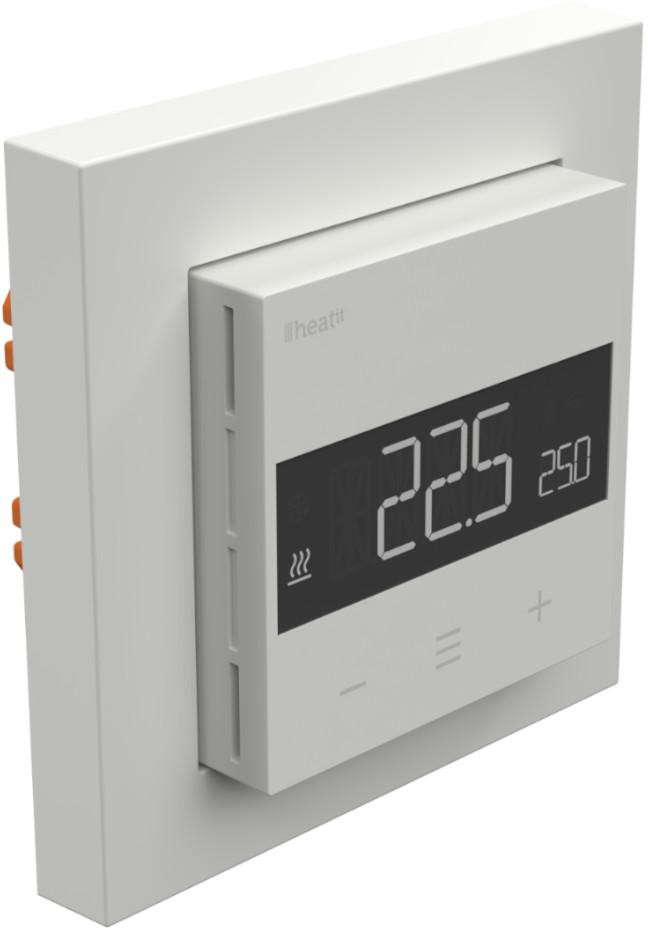 Termostat Heatit WiFi6 White RAL 9003 podtynkowy Wi-Fi 3600W 16A z pomiarem zużycia energii Termostat Heatit WiFi6 White RAL 9003 podtynkowy Wi-Fi 3600W 16A z pomiarem zużycia energii