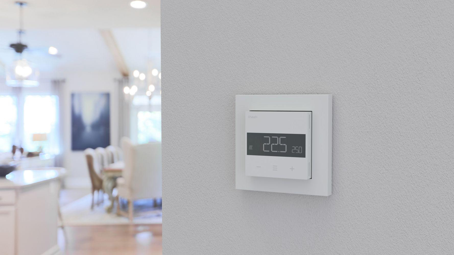 Termostat Heatit WiFi6 White RAL 9003 podtynkowy Wi-Fi 3600W 16A z pomiarem zużycia energii Termostat Heatit WiFi6 White RAL 9003 podtynkowy Wi-Fi 3600W 16A z pomiarem zużycia energii