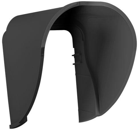 SATEL Tettuccio parapioggia  per sensori  con della serie OPAL, OPAL Plus i AOD-210  in custodia  OPC-3 DG (colore grigio scuro) HOO