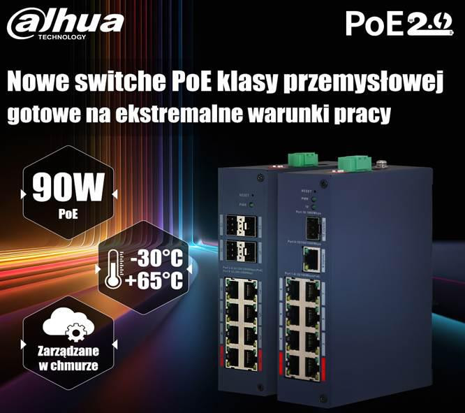 фото Комутатор керований рівня 2 Dahua Technology CHS4110-8ET-110 3
