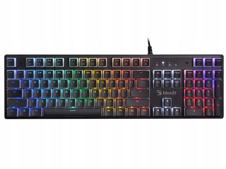 Klávesnica mechanická A4TECH Bloody S520N Pudding Black