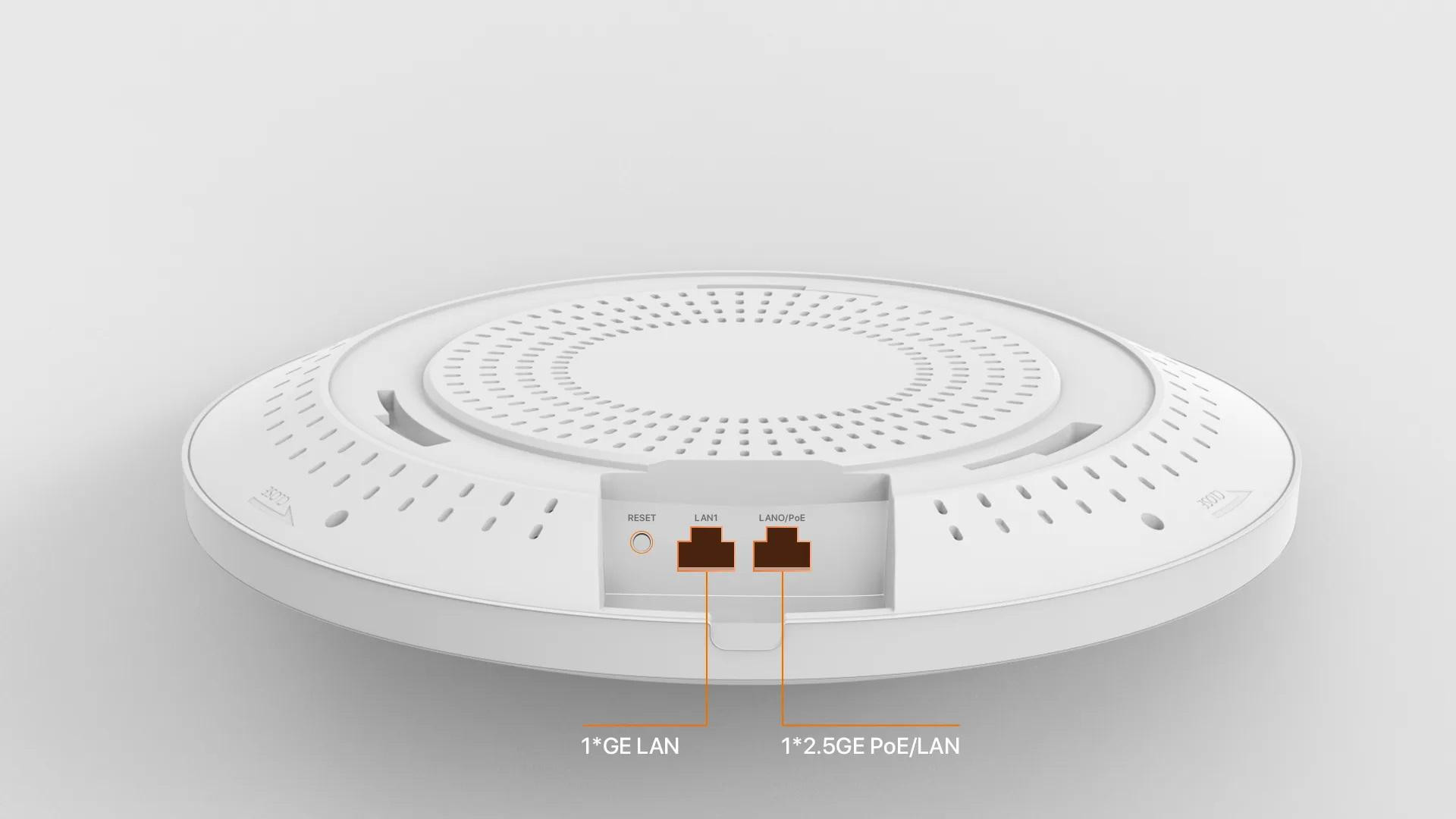 Tenda i36 sufitowy punkt dostępowy WiFi 7 BE5010, do 5,1 Gbps, port 2,5G PoE+, zarządzanie chmurą Tenda i36 sufitowy punkt dostępowy WiFi 7 BE5010, do 5,1 Gbps, port 2,5G PoE+, zarządzanie chmurą