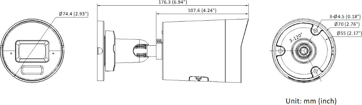 фото IP-камера видеонаблюдения Hikvision DS-2CD20166G3-IUY/SL (2.8mm) 3