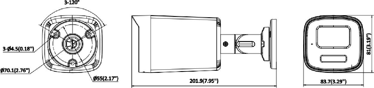 фото IP-камера видеонаблюдения Hikvision DS-2CD1T47G3-LIU (2.8mm) 3
