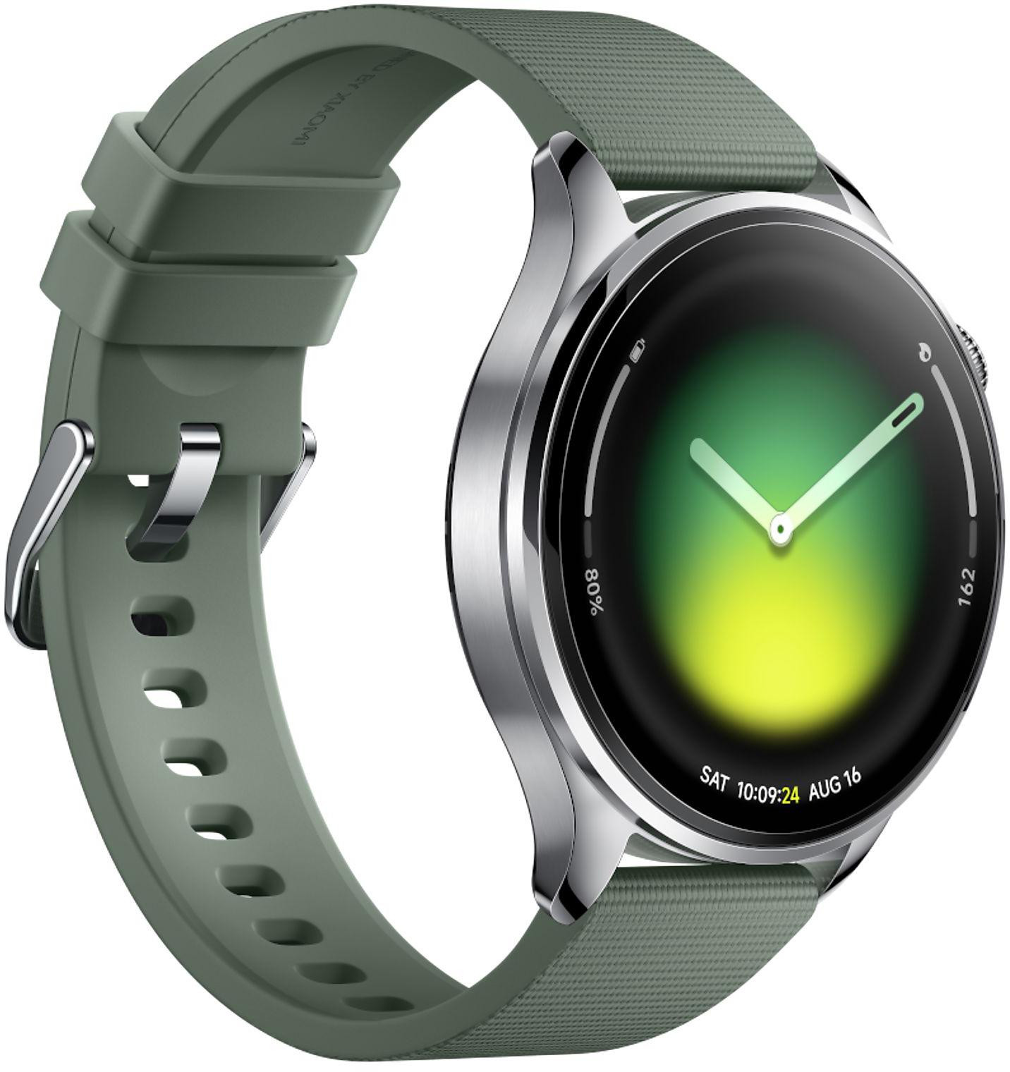 Xiaomi Watch 5 Green Strap smartwatch AMOLED 1,54 cala eSIM GPS Wear OS Snapdragon W5 zielony Xiaomi Watch 5 Green Strap smartwatch AMOLED 1,54 cala eSIM GPS Wear OS Snapdragon W5 zielony