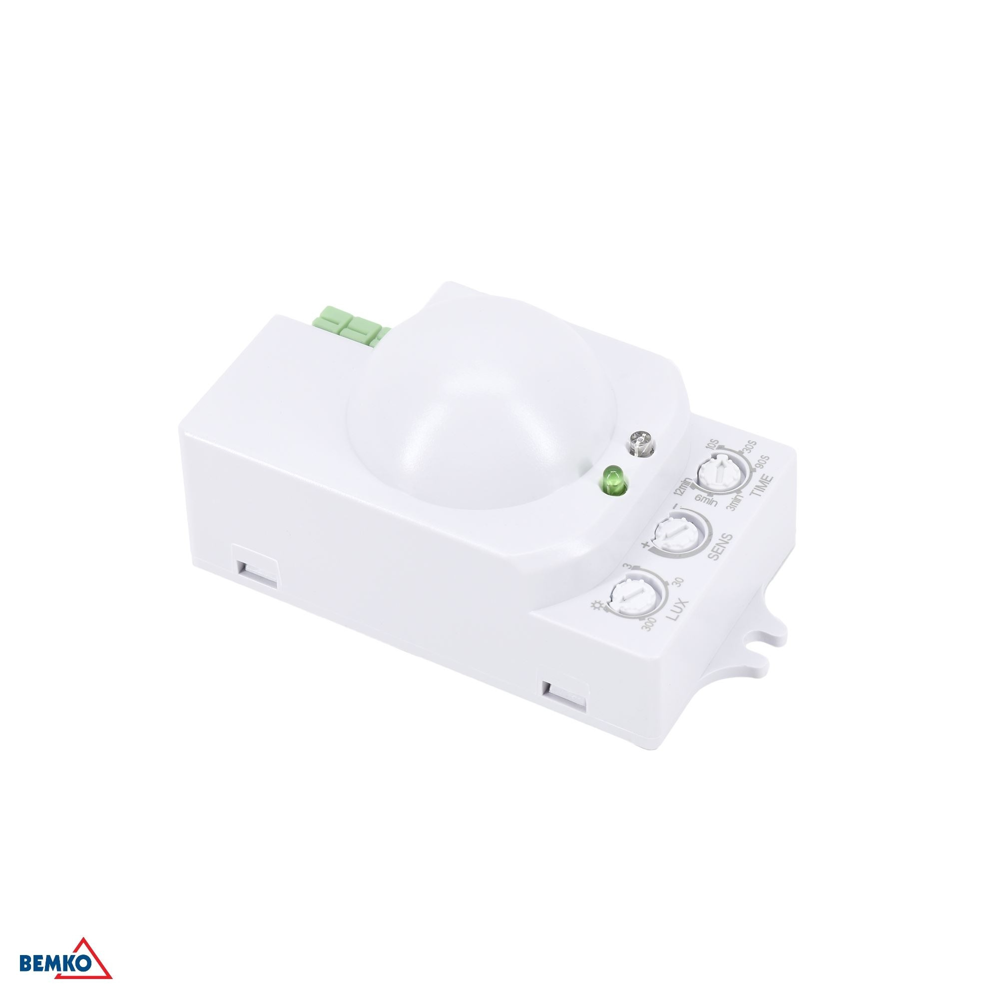 Sensore a microonde 1200W 360* IP20 prostokatny bianco