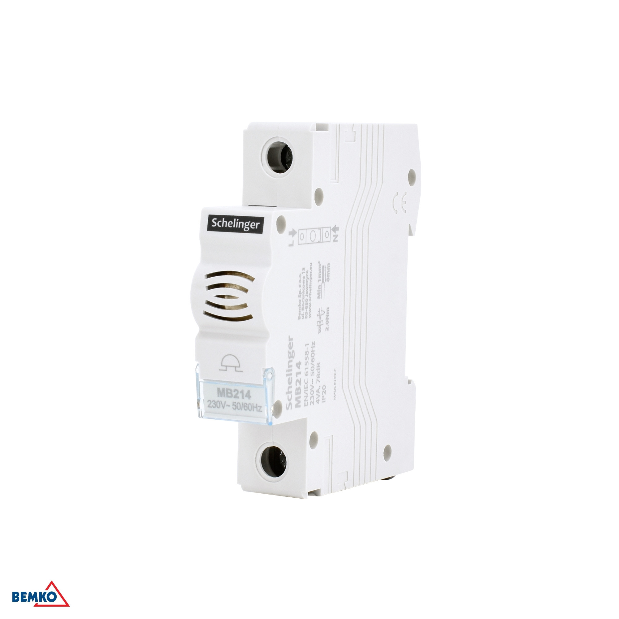 CAMPANELLO na pzyne 230V SCHELINGER