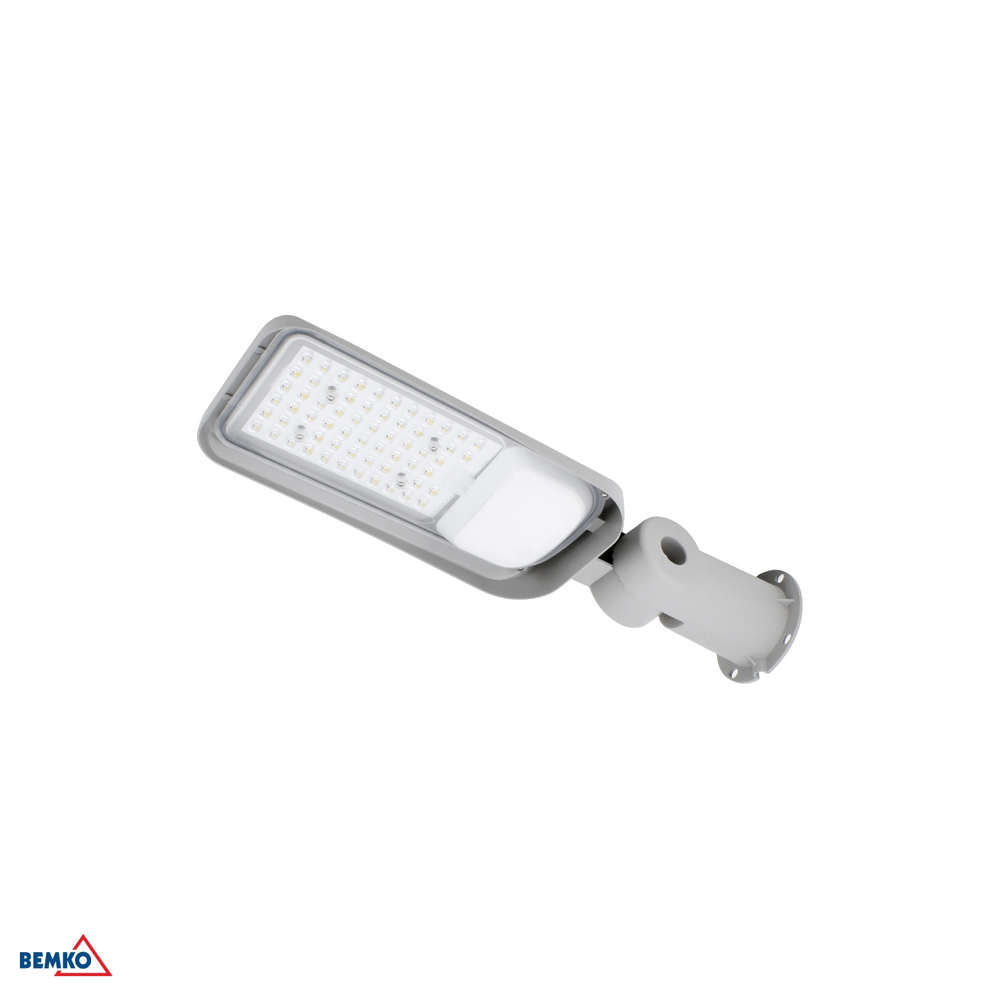 Plafoniera stradale LED JAZMIN 70W 4000K 9100LM IP65 GRIGIO CHIARO