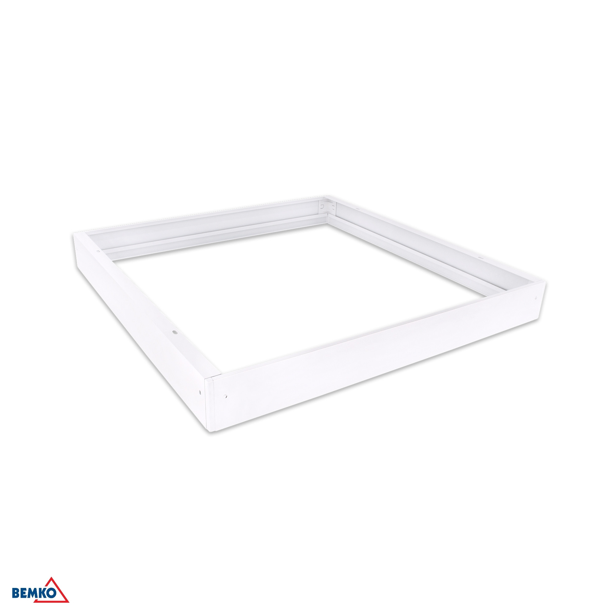 Placca / Cornice di finitura di montaggio per del pannello LED 60x60 bianca ECO