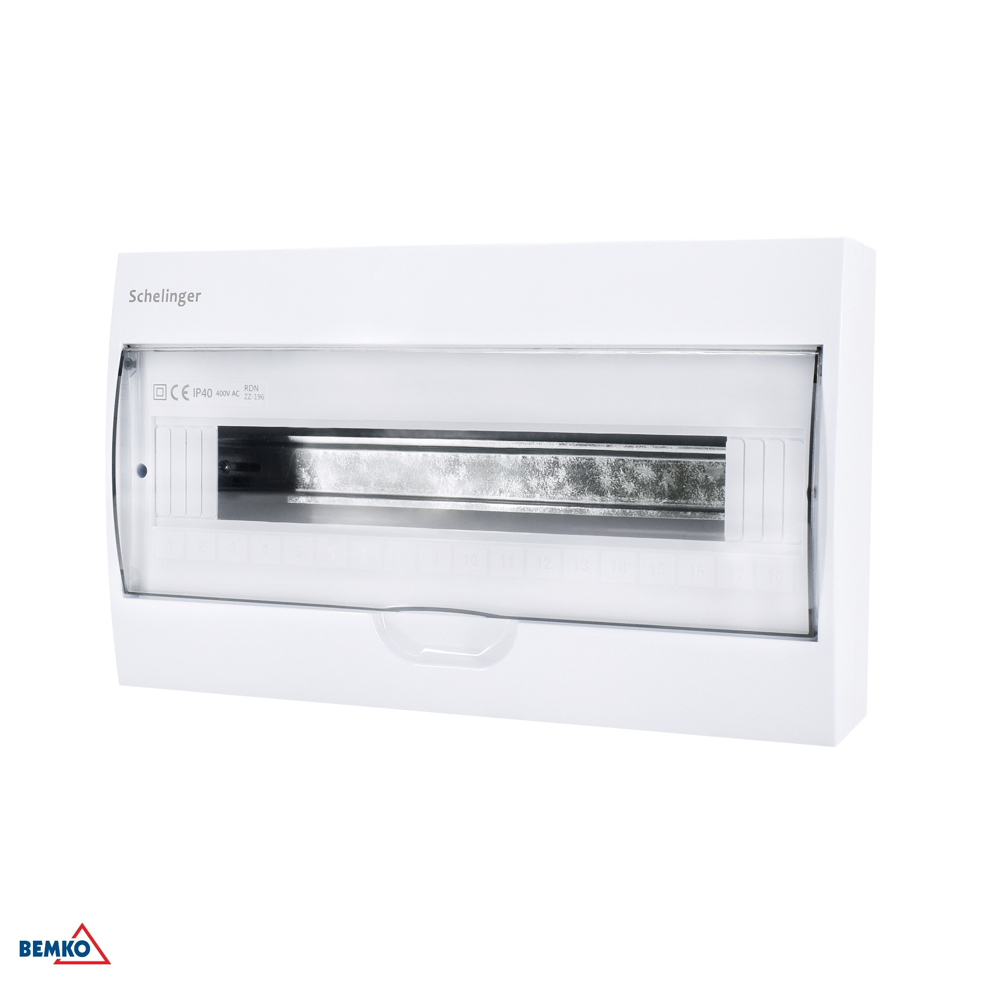 Quadro elettrico da parete IP40/IP65 IP40 MORSETTOI 18N+18PE 1x18P