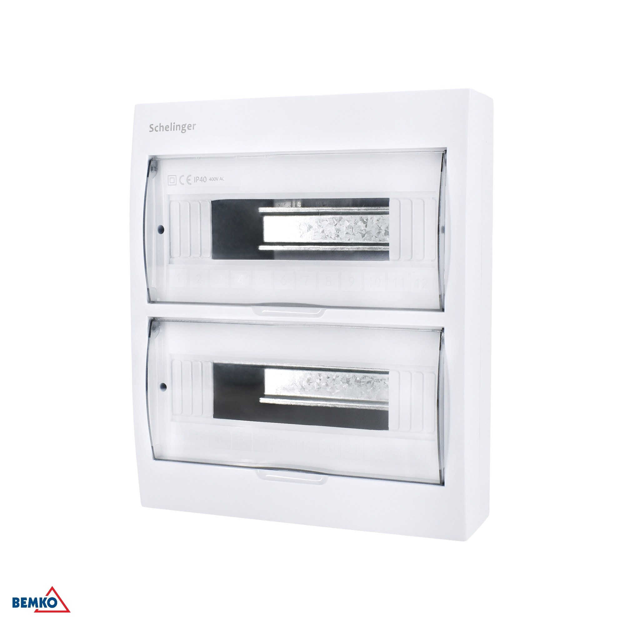 Quadro elettrico da parete IP40/IP65 IP40 MORSETTOI 24N+24PE 2x12P