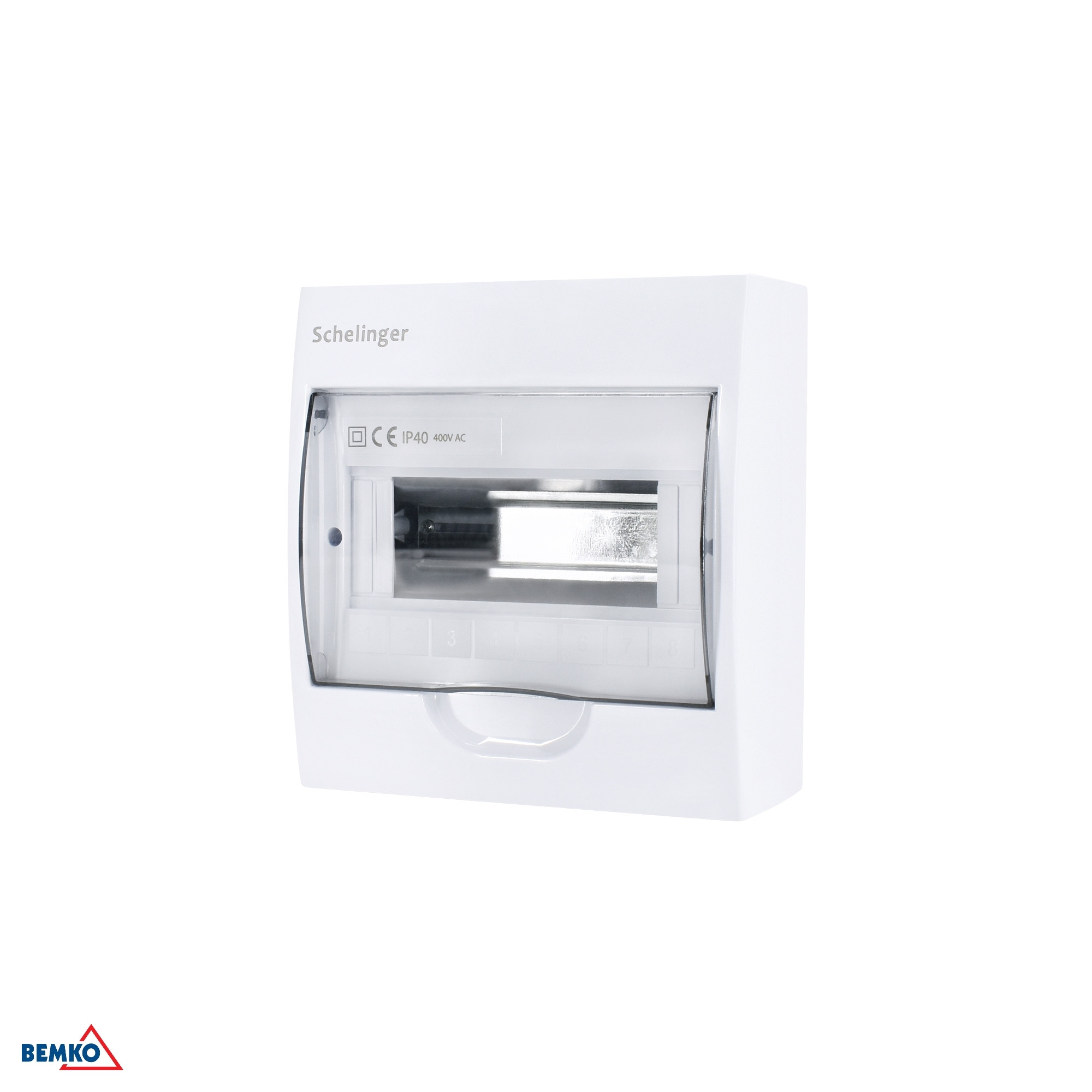 Quadro elettrico da parete IP40/IP65 IP40 MORSETTOI 8N+8PE 1x8P
