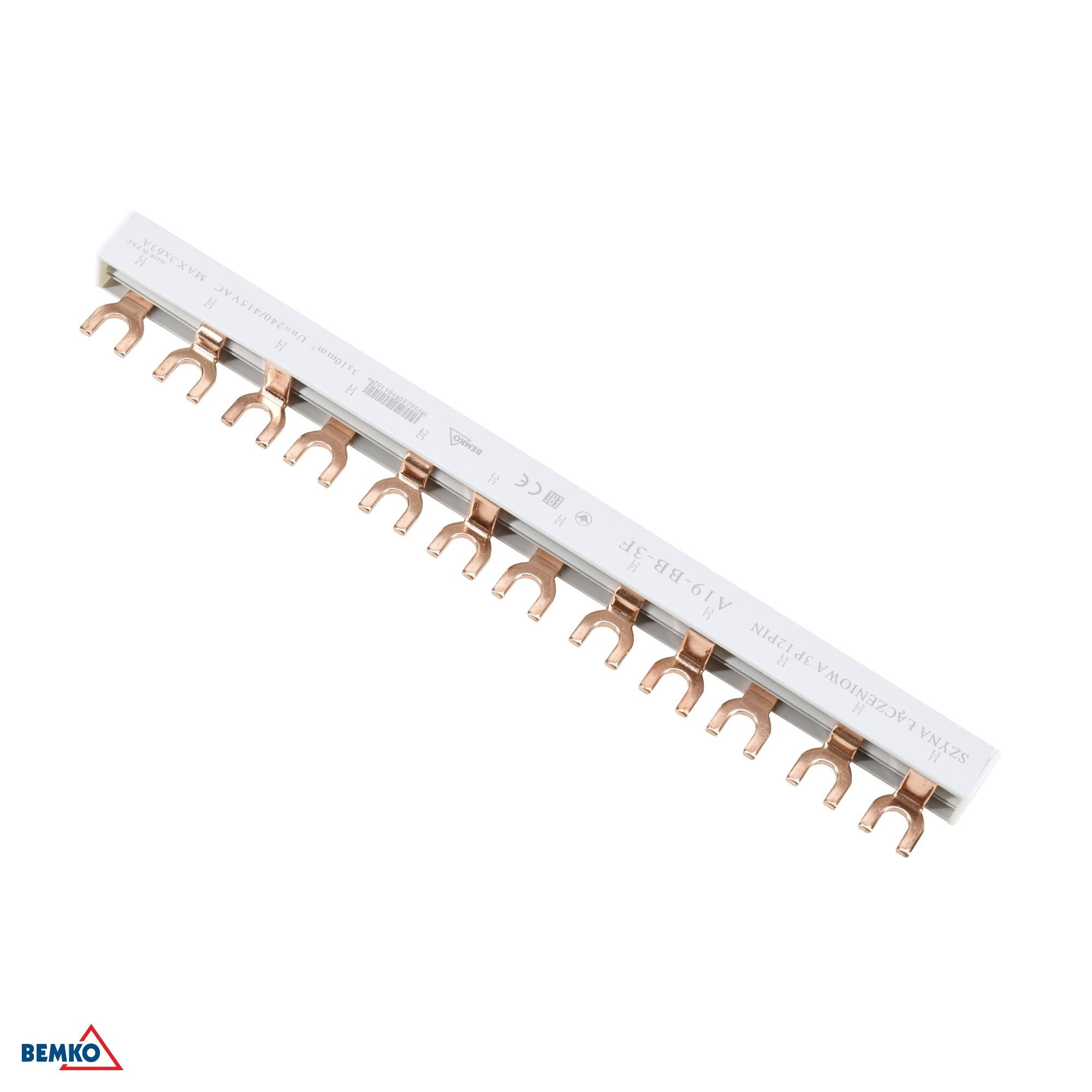 Guida di collegamento 3F TYP-U 10MM2 12 modulow