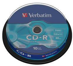scheda CD-R Verbatim Extra Protection ( 10 pz )