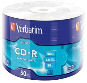 scheda CD-R Verbatim Extra Protection ( 50 pz )