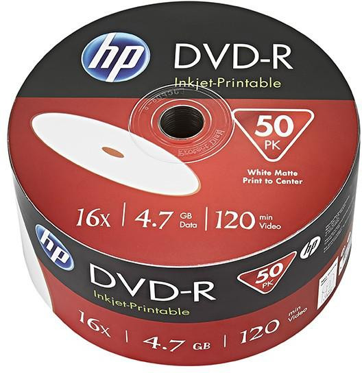 scheda DVD-R Verbatim HP Inkjet-Printable ( 50 pz )